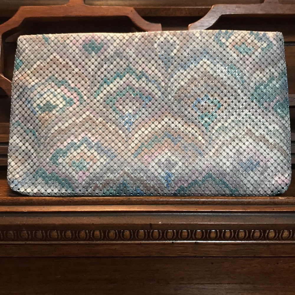 RARE!! Vintage Whiting & Davis Pastel Purse - Picture 7 of 8